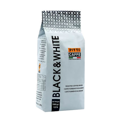 Kohvioad Pitti "Black & White" 1kg.